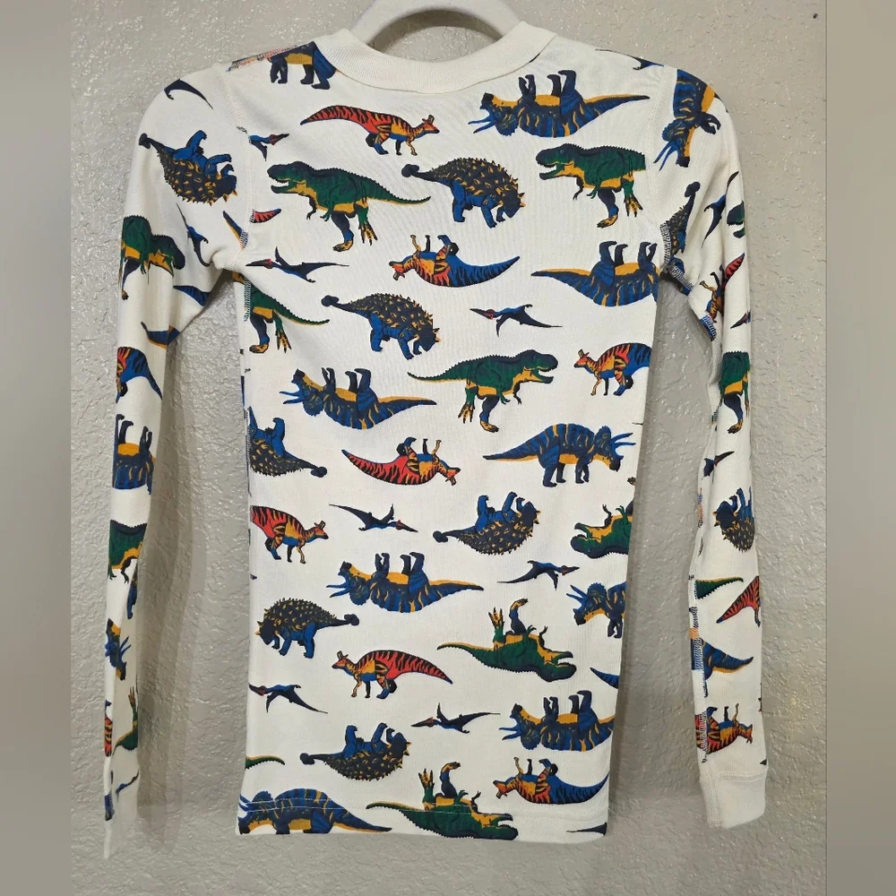 Hanna Andersson Organic Cotton Dinosaur Print Long Sleeve Tee